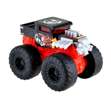 Машинка Hot Wheels Monster Trucks свет и звук Bone Shaker HDX61