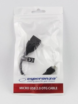 КАБЕЛЬ MCTV OTG micro USB — хост-адаптер USB A, 10 см