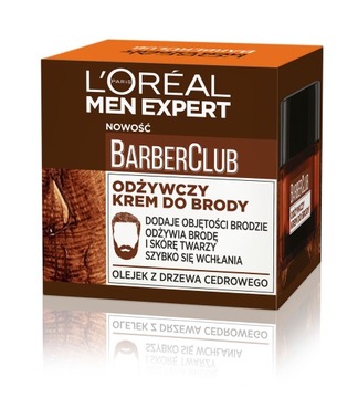 L'OREAL MEN EXPERT BARBER CLUB ODŻYWCZY KREM DO BRODY 50ML