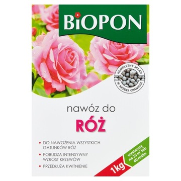 BIOPON nawóz granulowany do róż 1kg