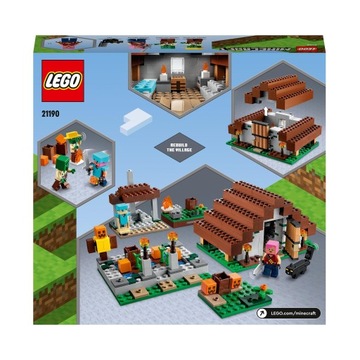 LEGO MINECRAFT - Opuszczona wioska KLOCKI 21190