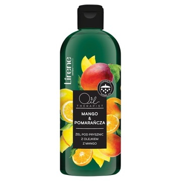Lirene Oil Therapist Mango & Orange żel pod prysznic z olejem mango 400 ml