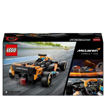 LEGO Speed ​​​​76919 MCLAREN BOLID F1 RACING CAR Сумка для кубиков 9+