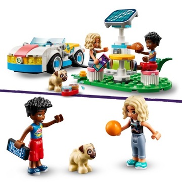 LEGO Friends 42609 Солнечная зарядная станция для электромобилей, 170 кирпичей