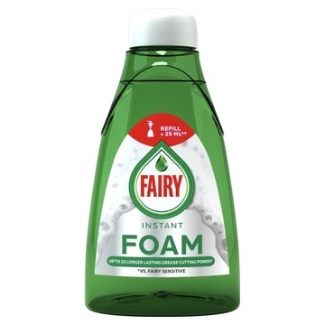 Fairy Aktywna Piana Płyn gotowy do użycia, uzupełn