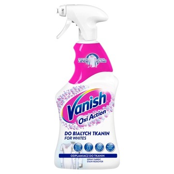 ODPLAMIACZ SPRAY DO BIAŁYCH TKANIN VANISH OXI ACTION 500ml