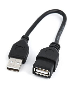 GEMBIRD CCP-USB2-AMAF-0,15M Кабель USB A-USB A 0,15