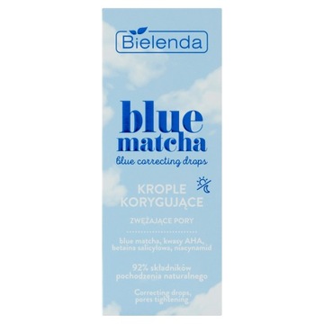 BIELENDA Blue Matcha Krople korygujące zwężające pory 30 ml