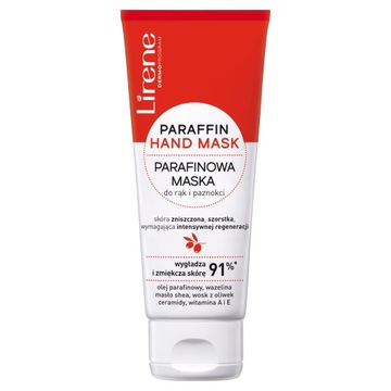 Lirene - Parafinowa maska do rąk - 100 ml