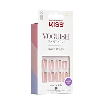 Kiss sztuczne paznokcie Voguish Fantasy French S