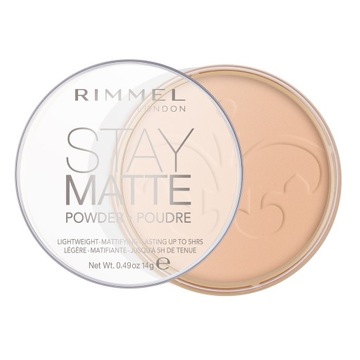 RIMMEL STAY MATTE МАТИРУЮЩАЯ ПУДРА 005 ШЕЛКОВЫЙ БЕЖЕВЫЙ