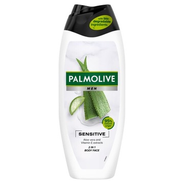 Palmolive Men Sensitive 2w1 500 ml aloesowy żel pod prysznic