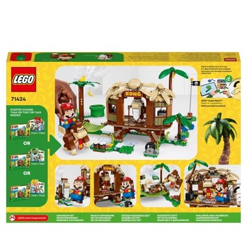 LEGO Super Mario 71424 Дополнительный набор «Домик на дереве Donkey Kong»