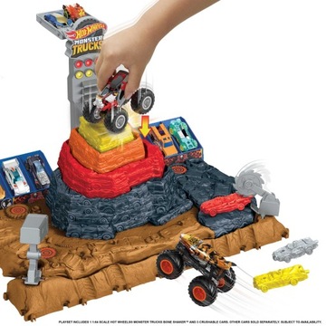 Снос арены HOT WHEELS MONSTER TRUCK TRACK