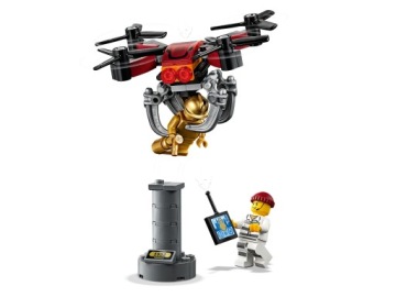 LEGO City 60207 Погоня за полицейским дроном