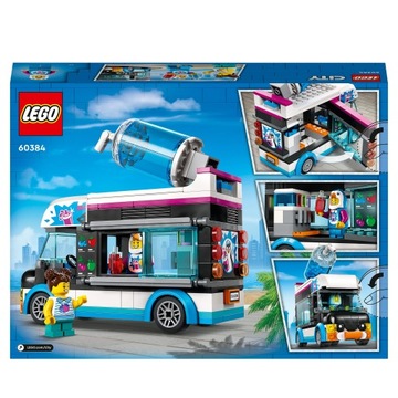 LEGO City 60384 Грузовик с снежинками «Пингвин» Foodtrack Магазин мороженого