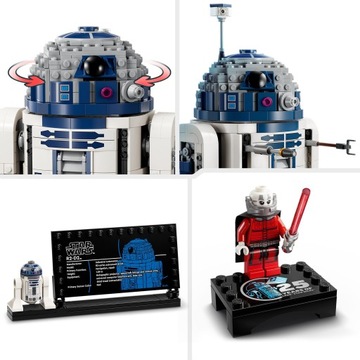 LEGO Star Wars R2-D2 75379 Набор фигурок из кубиков и электронной книги 4 в 1