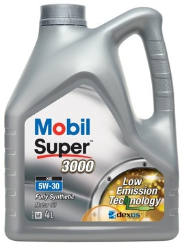MOBIL SUPER 3000 XE 5W30 4L + БЕСПЛАТНО