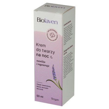 SYLVECO Krem nawilżający do twarzy Biolaven Organic na noc 50 ml