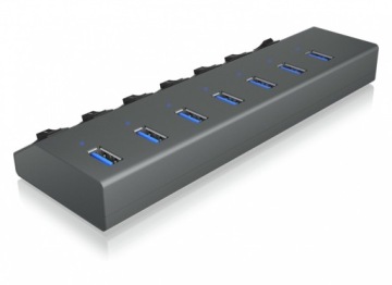 Icy Box IB-HUB1701-C3 7-портовый концентратор