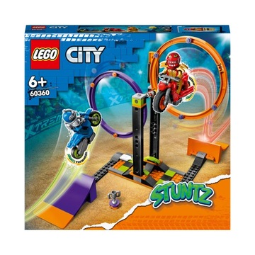 LEGO CITY 60360 STUNTZ OBRACAJĄCE SIĘ OKRĘGI