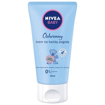 NIVEA BABY Krem Ochronny 0m+ Na każdą pogodę do pielęgnacji 50ml