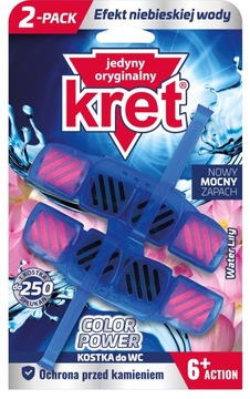 Kret kostka barwiąca water lily 2x40g