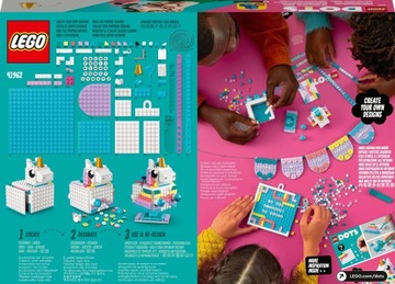 LEGO DOTS 41962 — Креативный набор единорогов
