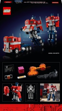 LEGO ICONS #10302 - Optimus Prime + Torba Prezentowa LEGO
