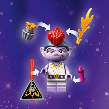 LEGO Trolls 41254 Тролли и рок-концерт