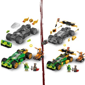 LEGO Ninjago Гоночная машина Ллойда EVO 71763