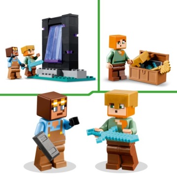 Lego Minecraft 21252 Оружейная