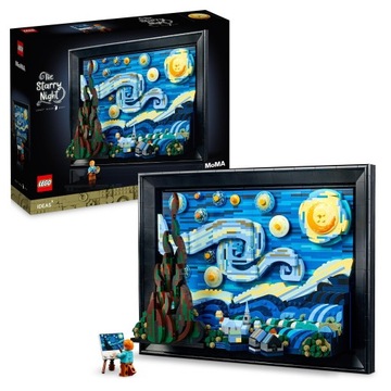 LEGO Ideas 21333 «Звездная ночь» Винсента Ван Гога