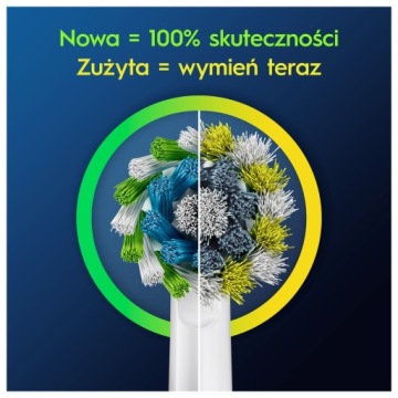 Oral-B Pro CrossAction Насадки для электрической зубной щетки, упаковка из 6 штук, оригинальные