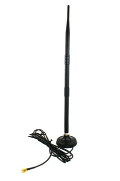 Dookólna antena WiFi 12dBI 41CM RP-SMA PODS, AK-0