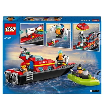 LEGO CITY 60373 Пожарный катер