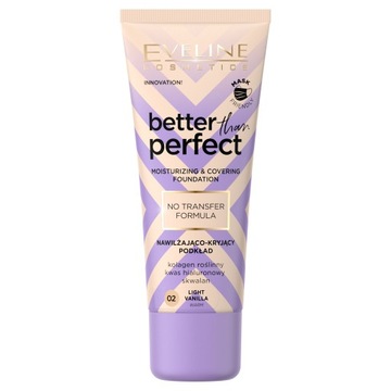 EVELINE Cosmetics podkład BETTER THAN PERFECT 02 light vanilla 30ml
