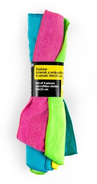 САЛФЕТКИ АМТ ИЗ МИКРОФИБРЫ 4 ШТ.