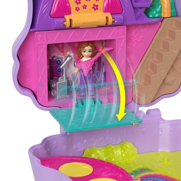 POLLY POCKET Набор КЕМПИНГОВЫЕ ПРИКЛЮЧЕНИЯ ЛАМЫ Кукольный домик HKV33