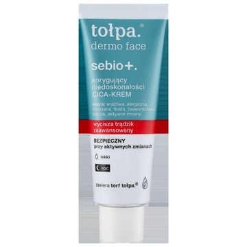 Светокорректирующий CICA-NIGHT CREAM TOŁPA SEBIO 40мл