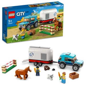 LEGO City 60327 Прицеп для перевозки лошадей