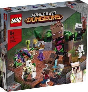 LEGO Minecraft 21176 Ужас джунглей