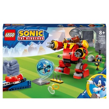 Klocki Sonic 76993 Sonic kontra dr. Eggman i robot Death Egg