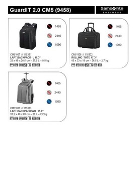 Ручка-ручка Samsonite Guardit 2.0 13,3 дюйма черная