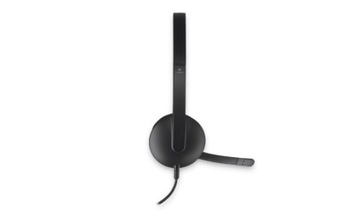 Стереонаушники LOGITECH с микрофоном H340 Гарнитура USB для компьютера.