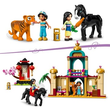 LEGO Disney 43208 Приключения Жасмин и Мулан