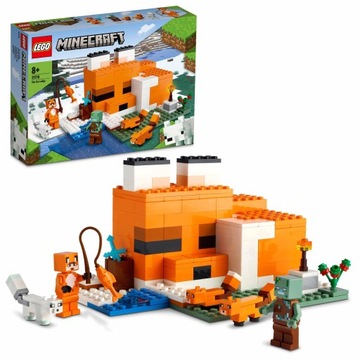 LEGO Minecraft 21178 Siedlisko lisów + KATALOG PDF