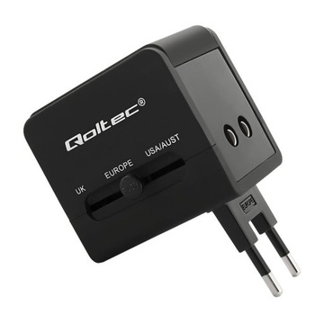 Дорожный адаптер USB-адаптер США/Великобритании, 5 В, 10,5 Вт