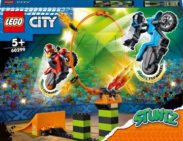 LEGO CITY STUNTZ (60299) ОБРУЧКИ ДЛЯ СОРЕВНОВАНИЙ ПО СТАНДАРТНЫМ ПРЫЖКАМ