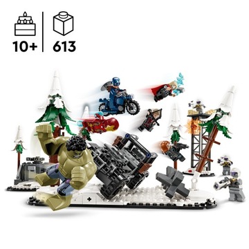 LEGO Marvel Super Heroes 76291 Набор «Мстители: Эра Альтрона» и электронная книга 4 в 1
